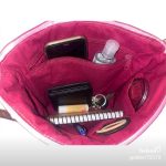 Triple Zipper Quilted Crossbody — Pink Butterflies