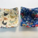 Reversible Chicken Print Bowl Cozies