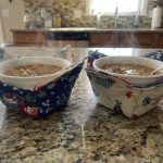 Reversible Chicken Print Bowl Cozies