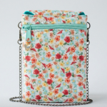 Double Compartment Crossbody — Black Nickel