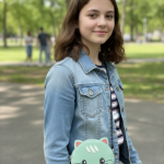 Kitty Vegan Leather Crossbody